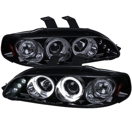 Spec-D Tuning 92-95 Honda Civic Smoked Lens 2LHP-CV923G-TM
